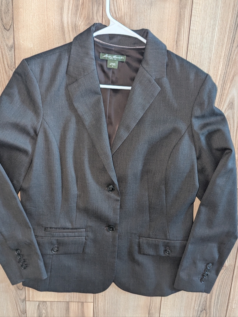 Eddie Bauer Black Women's Blazer Suit Jacket